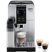DELONGHI Dinamica Plus ECAM 370.70.SB inkl. DeLonghi Pflege-Set für Kaffeevollautomaten DLSC306