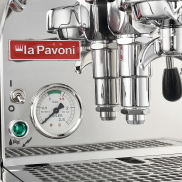 LA PAVONI Boticelli Premium (LPSGIM01EU) inkl. Mocambo Kaffeeprobierpaket (4 x 250g) Kaffeebohnen