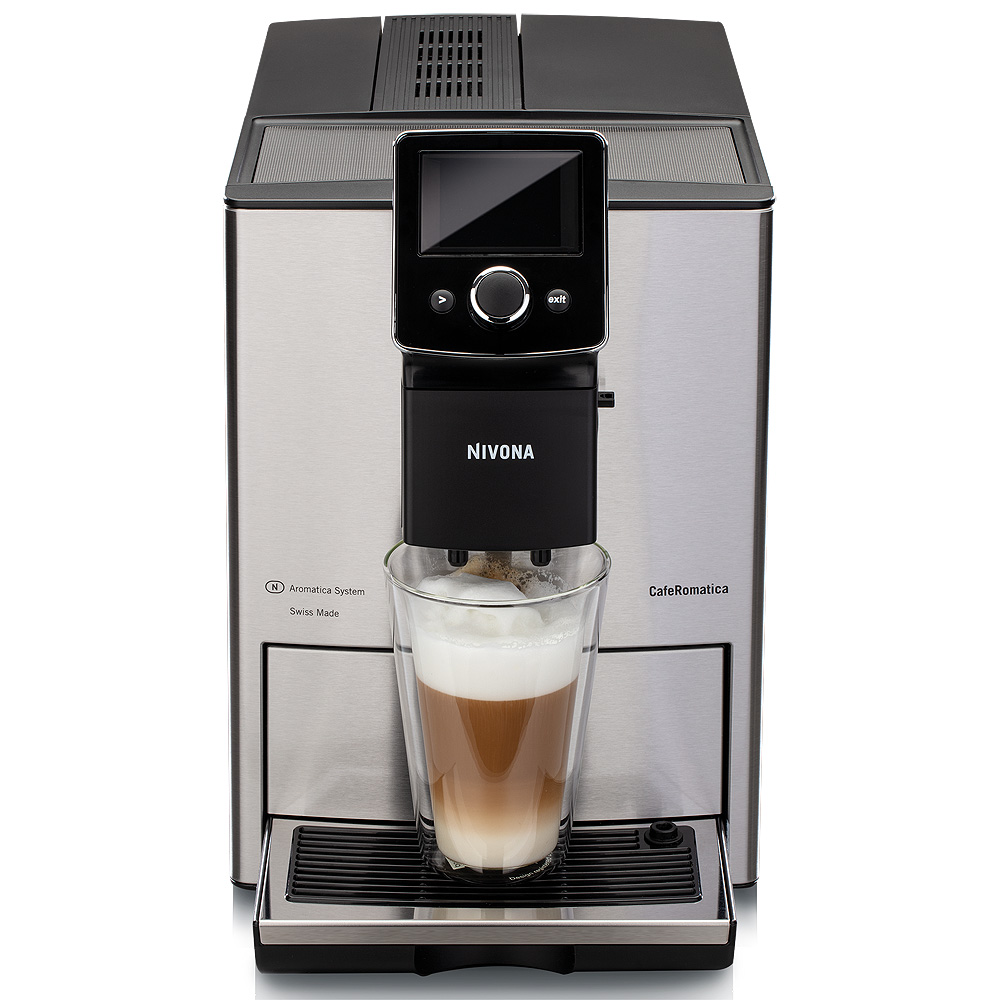 NIVONA CafeRomatica 825 inkl. Nivona CoffeeBag 3x 250g Kaffeebohnen, Nivona Rundum-Pflegepaket, Wertgarantie 5 Jahre Komfort - 1300